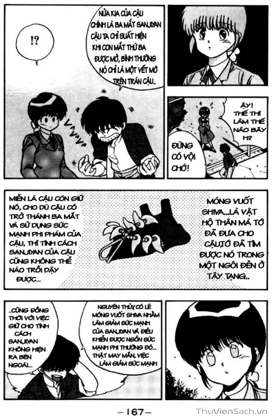 Truyện Tranh Cô Bé Ba Mắt - 3X3 Eyes trang 6