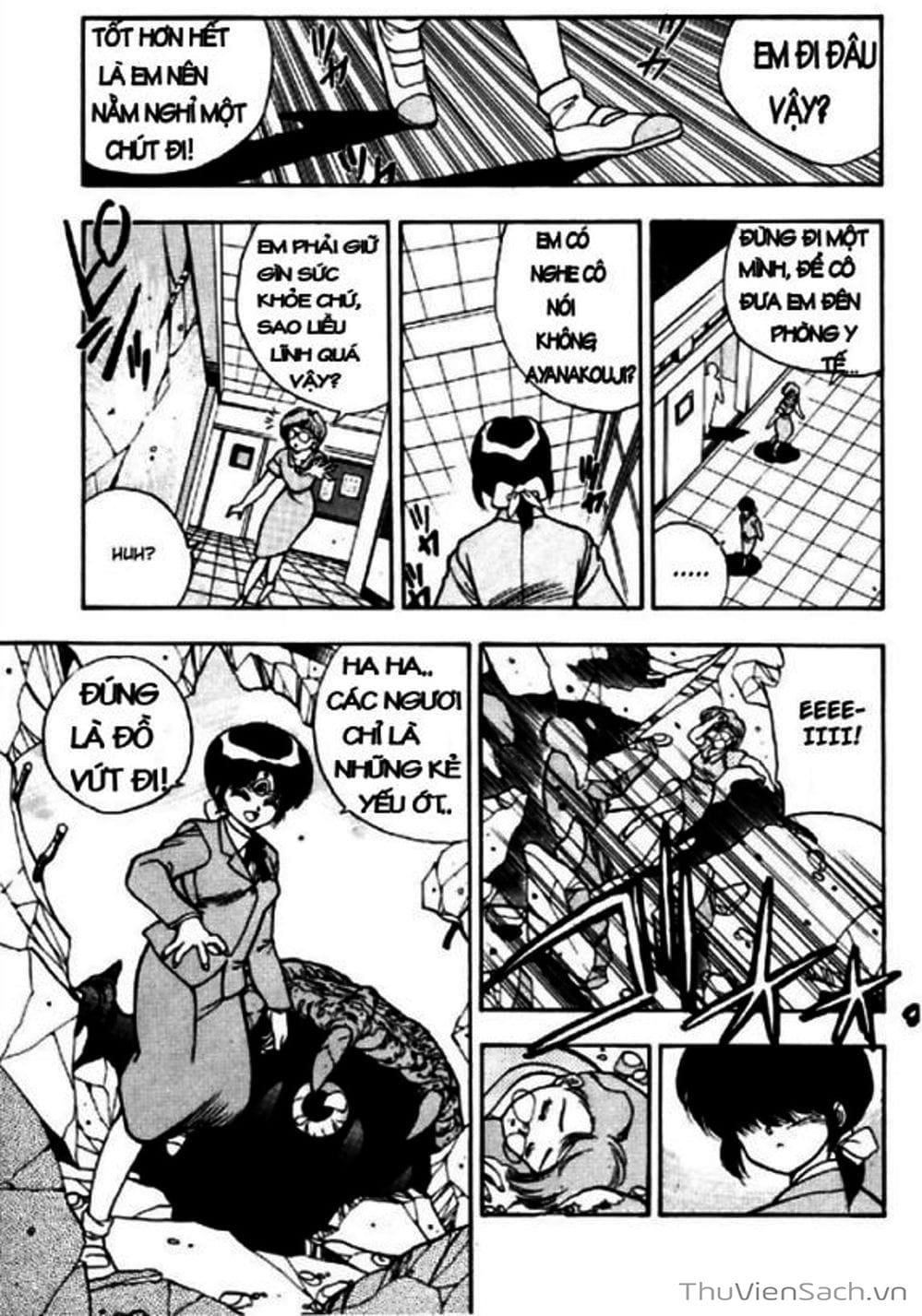 Truyện Tranh Cô Bé Ba Mắt - 3X3 Eyes trang 6