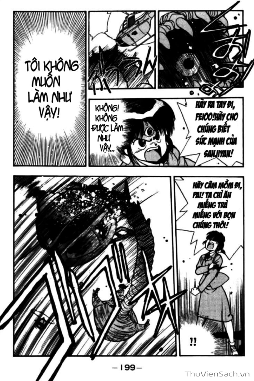 Truyện Tranh Cô Bé Ba Mắt - 3X3 Eyes trang 6