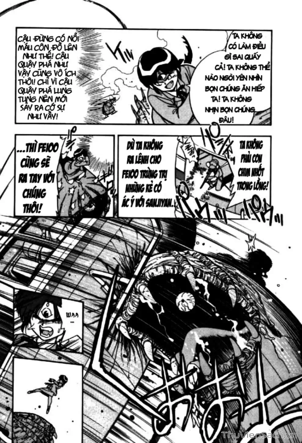 Truyện Tranh Cô Bé Ba Mắt - 3X3 Eyes trang 6