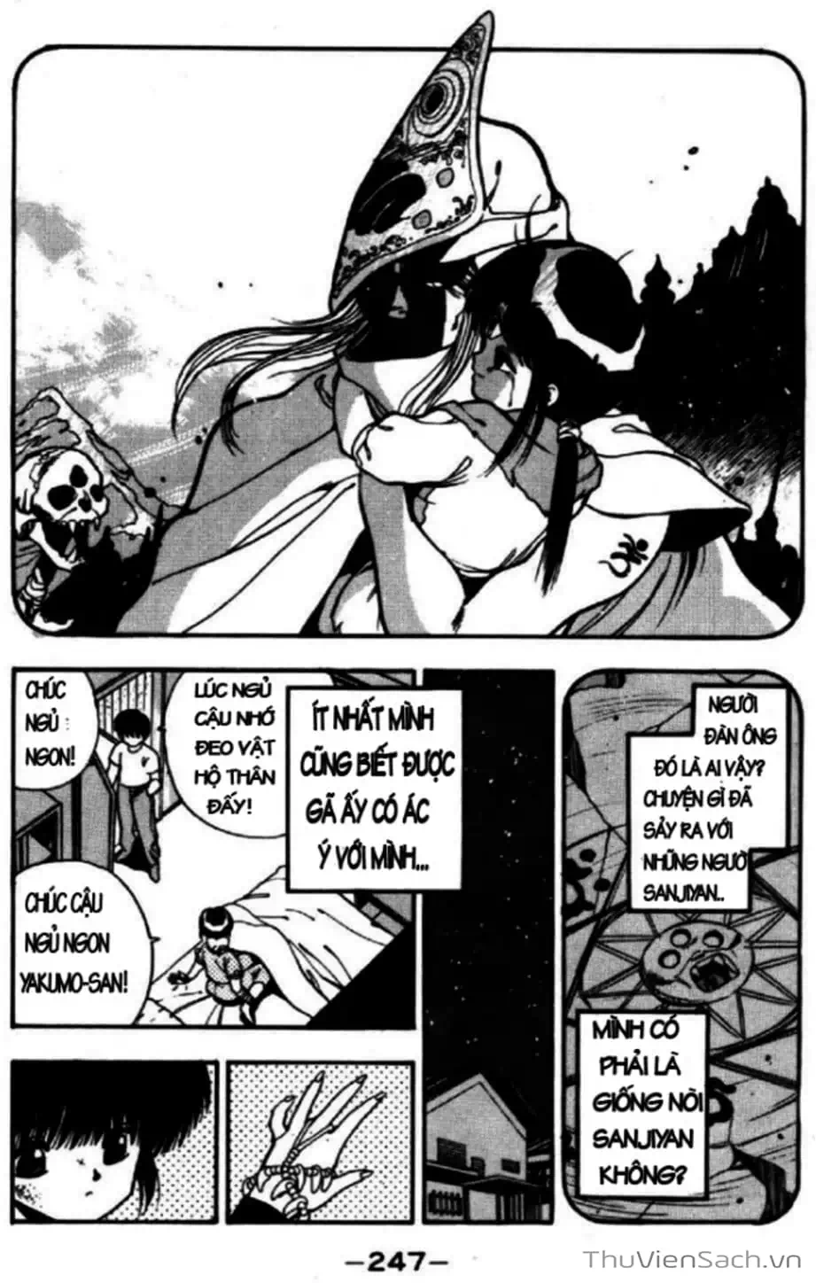 Truyện Tranh Cô Bé Ba Mắt - 3X3 Eyes trang 6