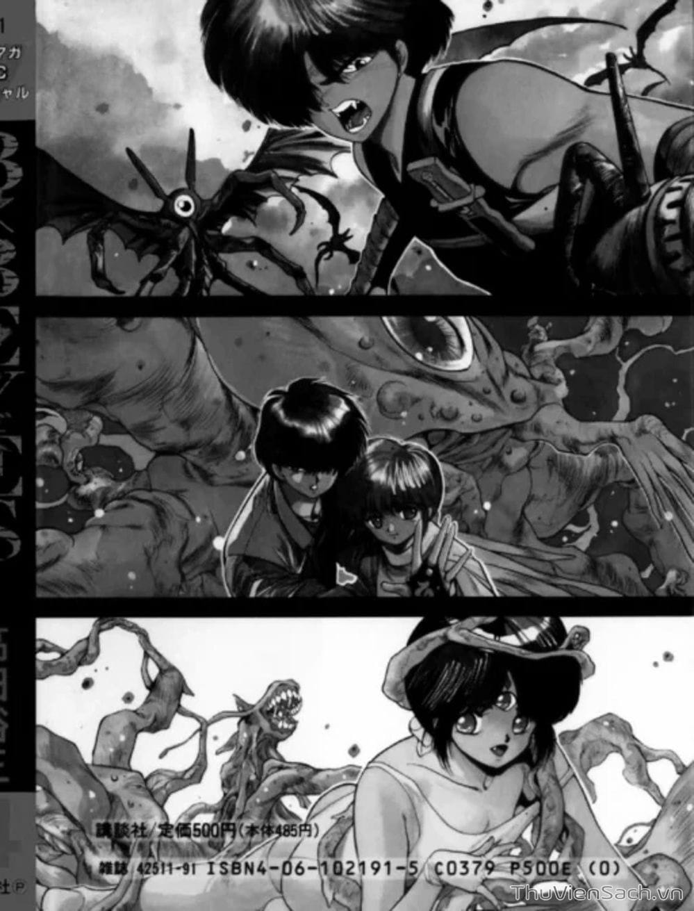 Truyện Tranh Cô Bé Ba Mắt - 3X3 Eyes trang 6