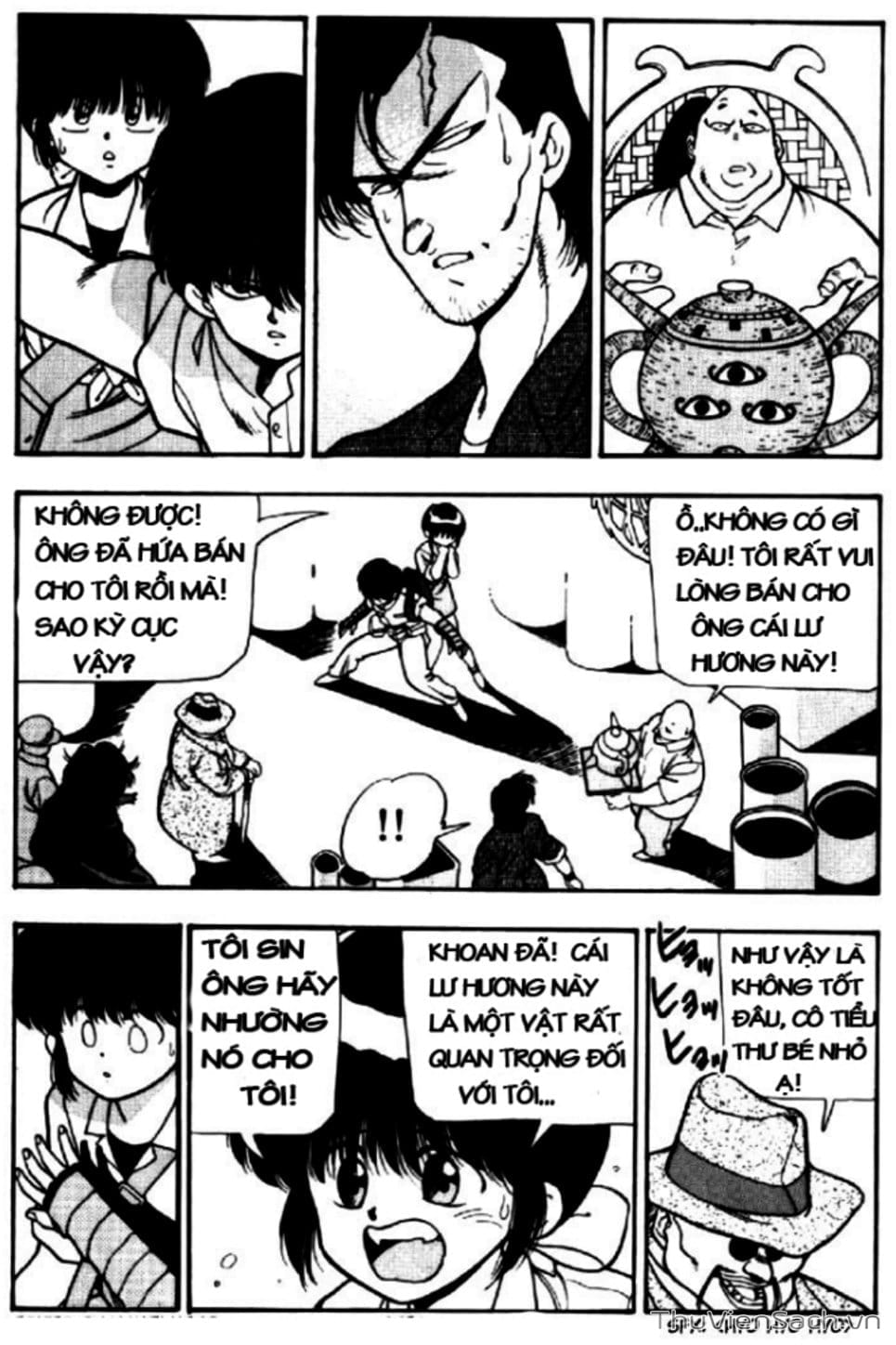 Truyện Tranh Cô Bé Ba Mắt - 3X3 Eyes trang 6