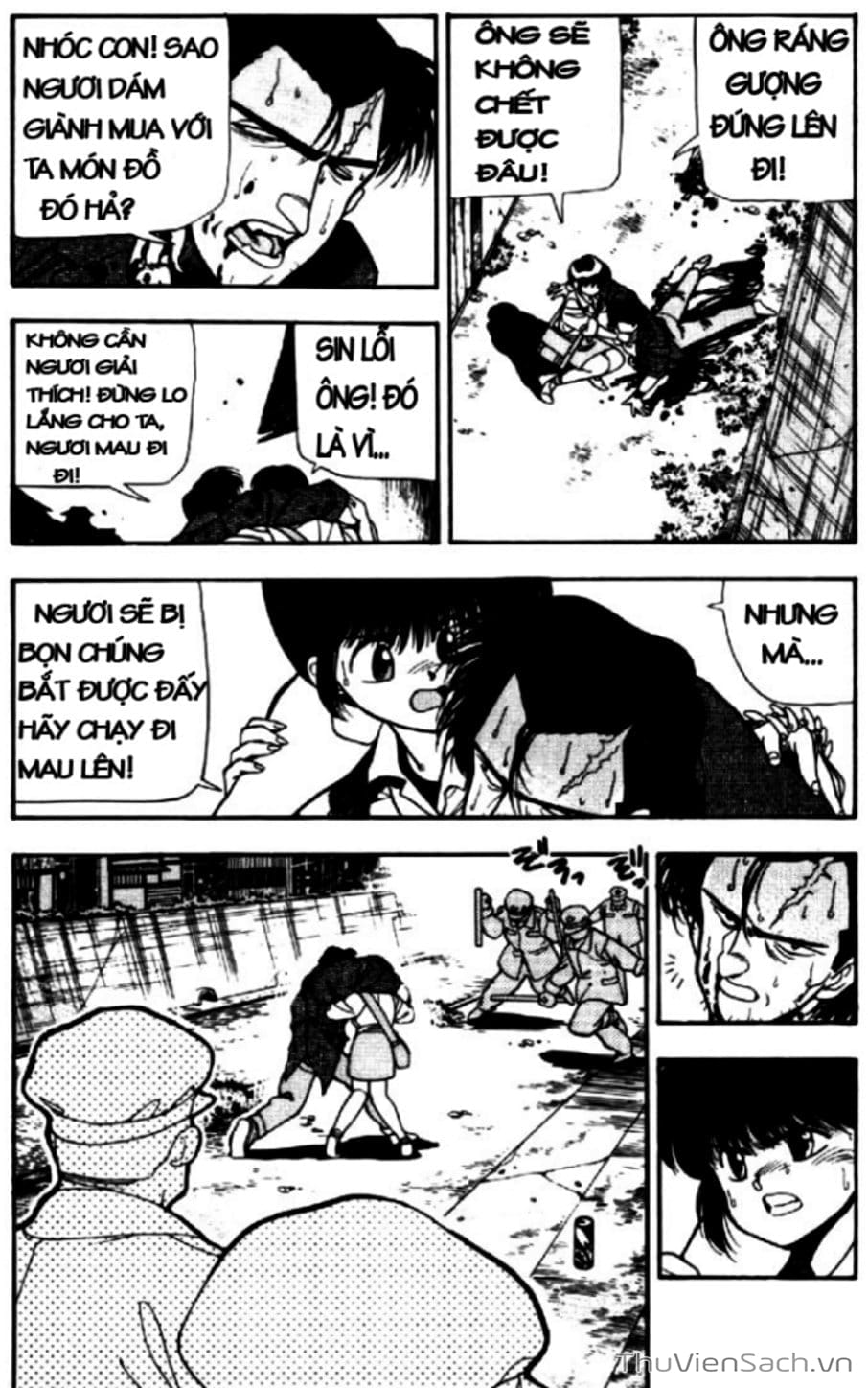 Truyện Tranh Cô Bé Ba Mắt - 3X3 Eyes trang 6