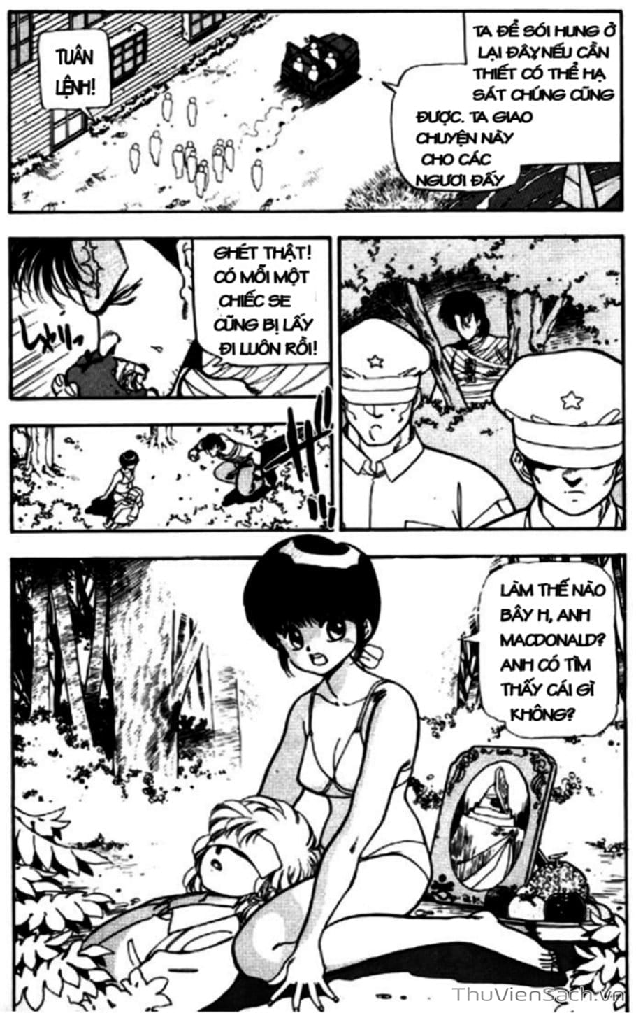 Truyện Tranh Cô Bé Ba Mắt - 3X3 Eyes trang 6