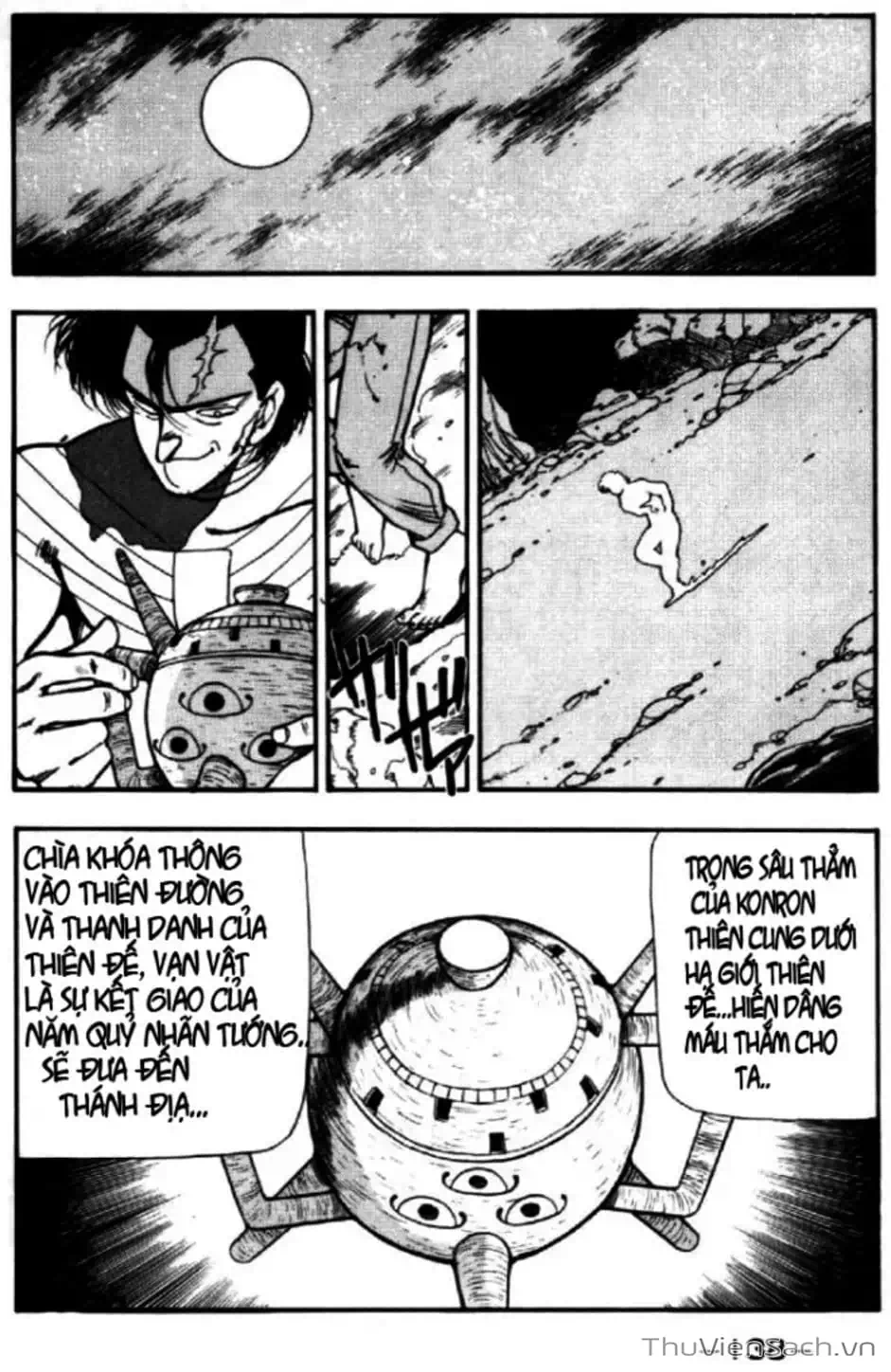 Truyện Tranh Cô Bé Ba Mắt - 3X3 Eyes trang 6