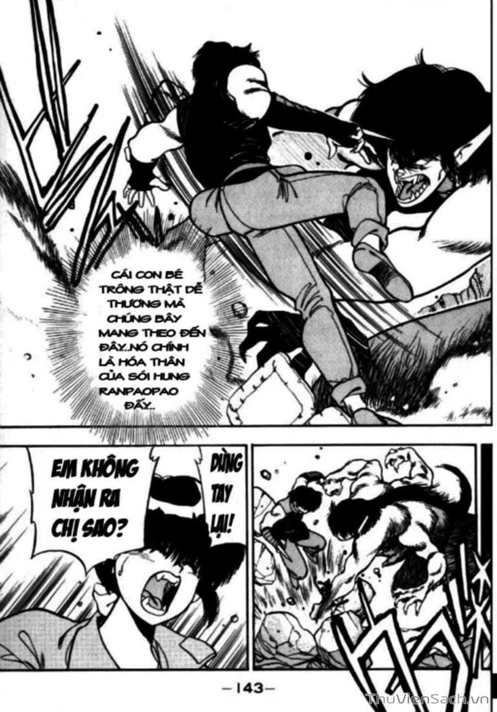 Truyện Tranh Cô Bé Ba Mắt - 3X3 Eyes trang 6