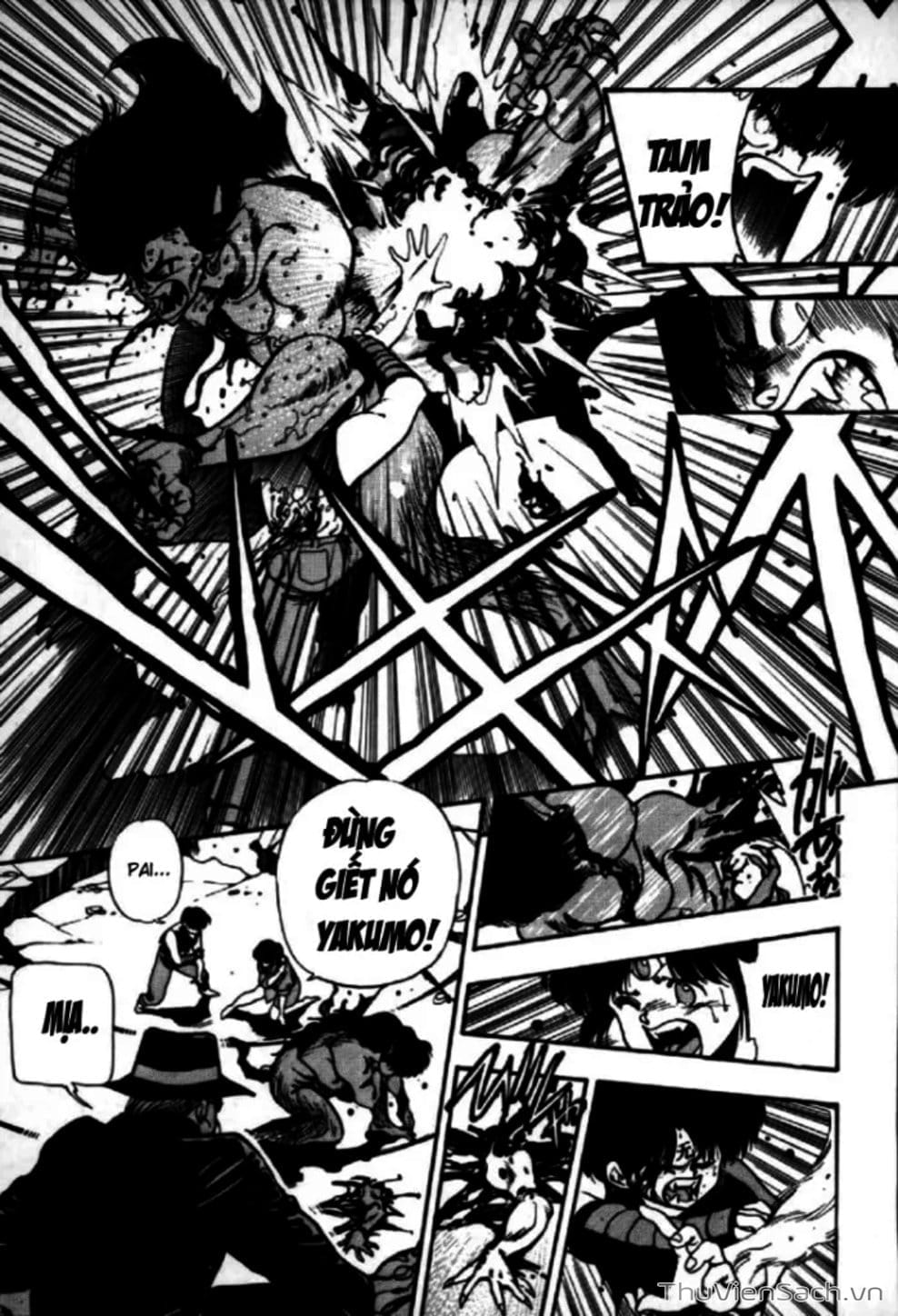 Truyện Tranh Cô Bé Ba Mắt - 3X3 Eyes trang 6