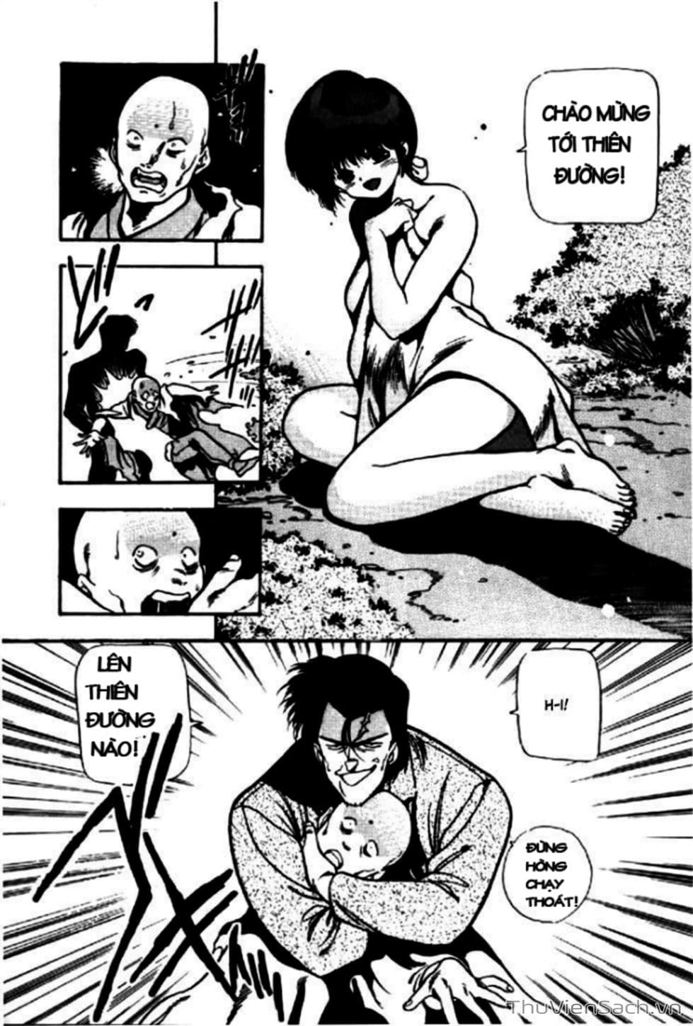 Truyện Tranh Cô Bé Ba Mắt - 3X3 Eyes trang 6