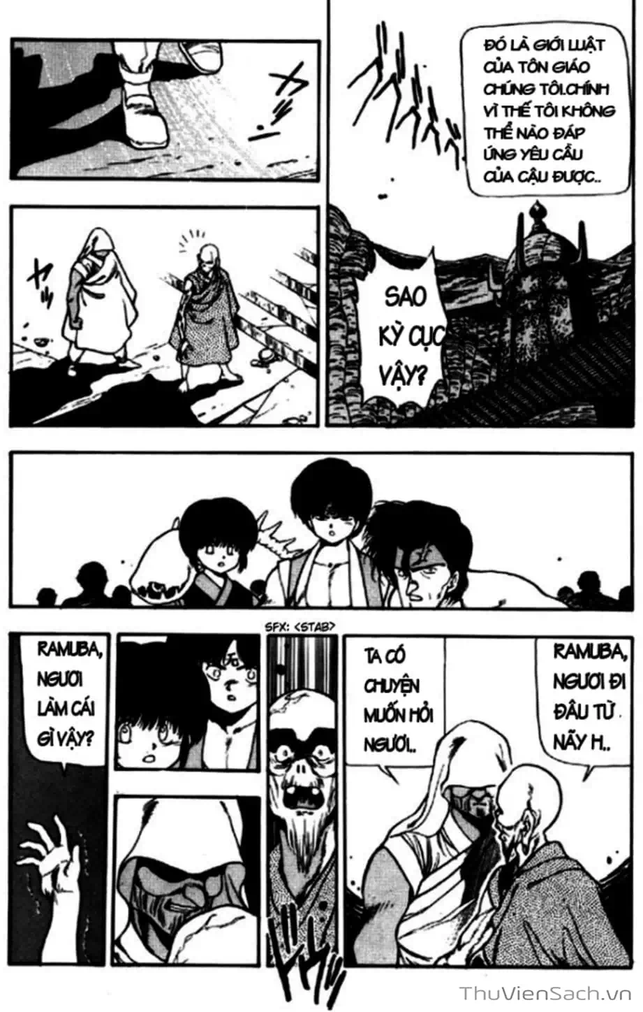 Truyện Tranh Cô Bé Ba Mắt - 3X3 Eyes trang 6