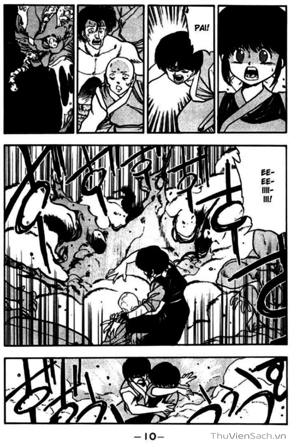 Truyện Tranh Cô Bé Ba Mắt - 3X3 Eyes trang 6