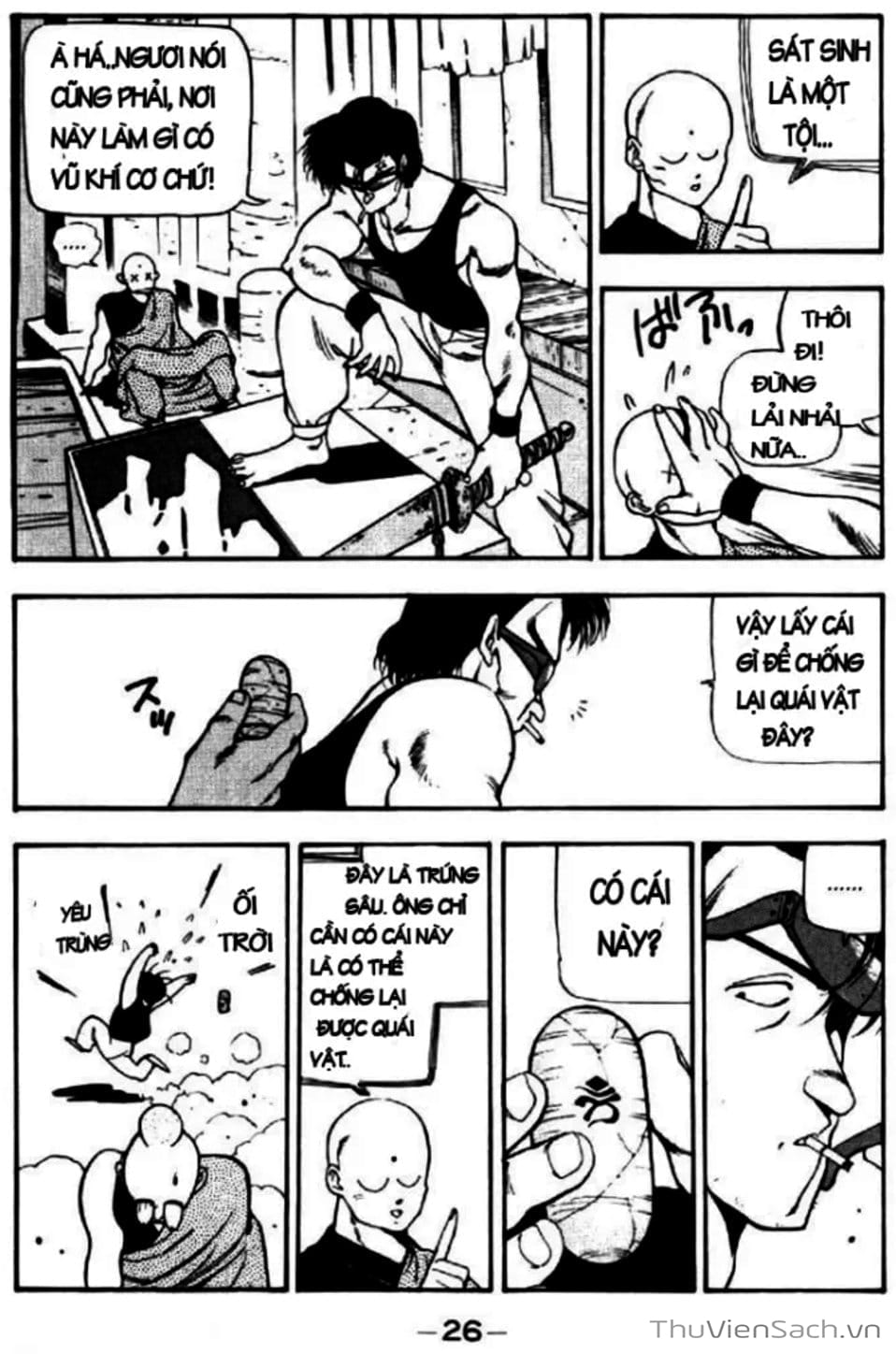 Truyện Tranh Cô Bé Ba Mắt - 3X3 Eyes trang 6