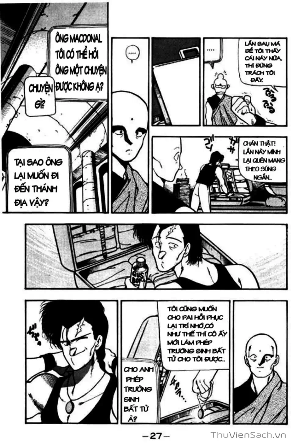 Truyện Tranh Cô Bé Ba Mắt - 3X3 Eyes trang 6