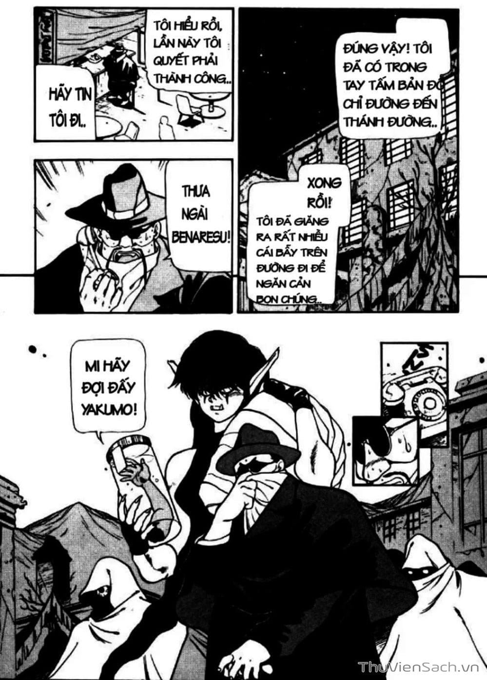 Truyện Tranh Cô Bé Ba Mắt - 3X3 Eyes trang 6