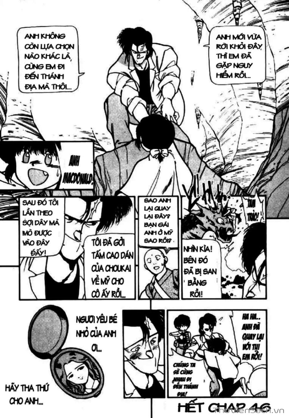 Truyện Tranh Cô Bé Ba Mắt - 3X3 Eyes trang 6