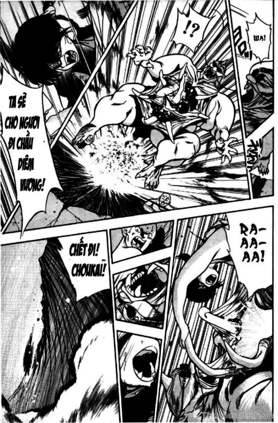 Truyện Tranh Cô Bé Ba Mắt - 3X3 Eyes trang 6