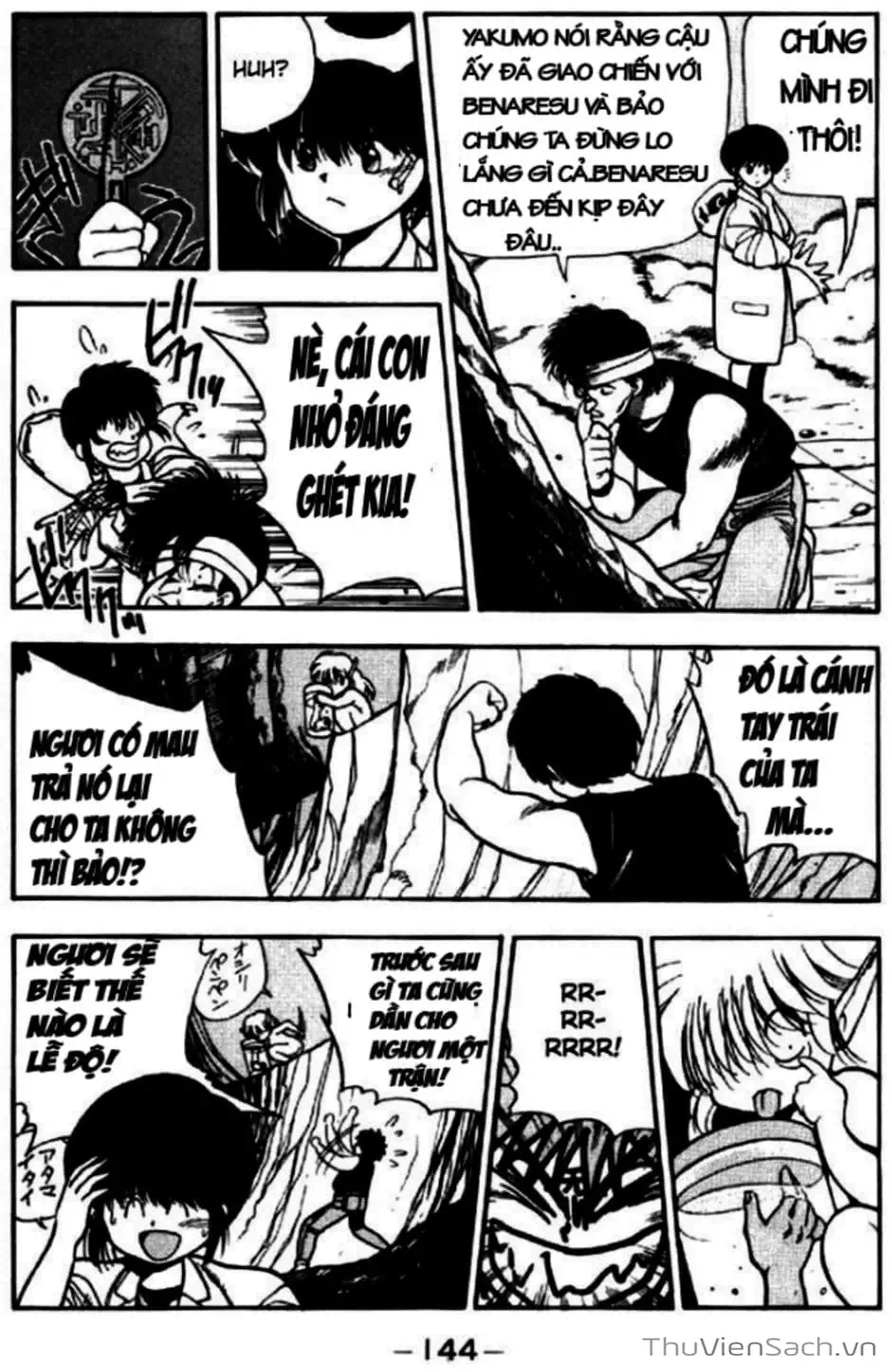 Truyện Tranh Cô Bé Ba Mắt - 3X3 Eyes trang 6