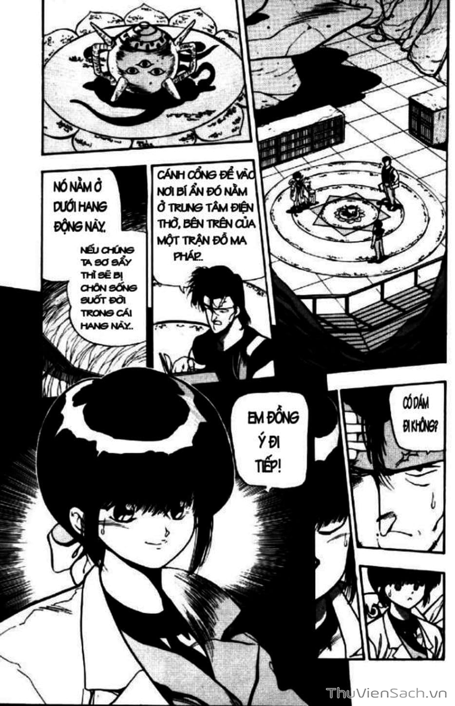 Truyện Tranh Cô Bé Ba Mắt - 3X3 Eyes trang 6