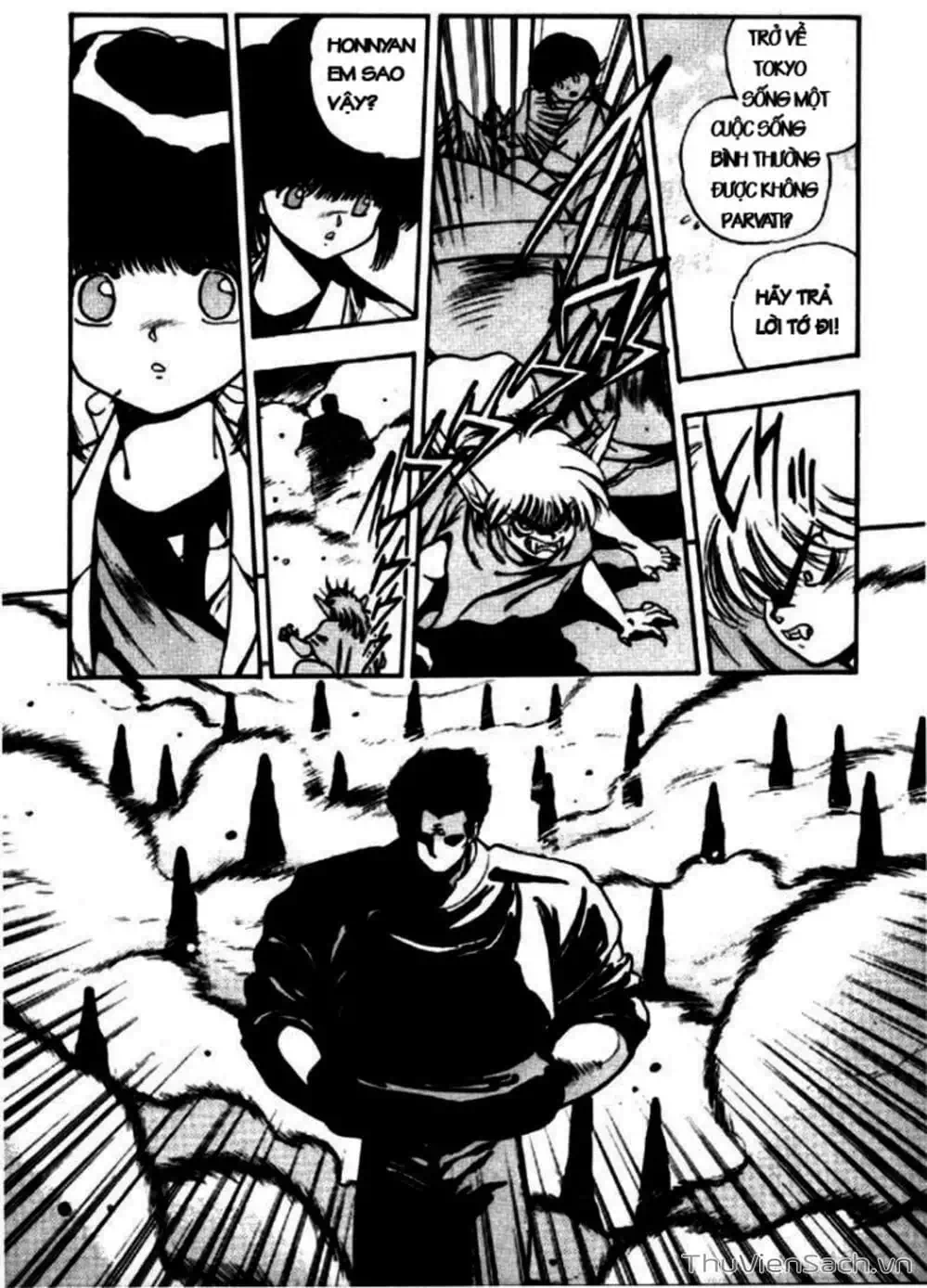 Truyện Tranh Cô Bé Ba Mắt - 3X3 Eyes trang 6