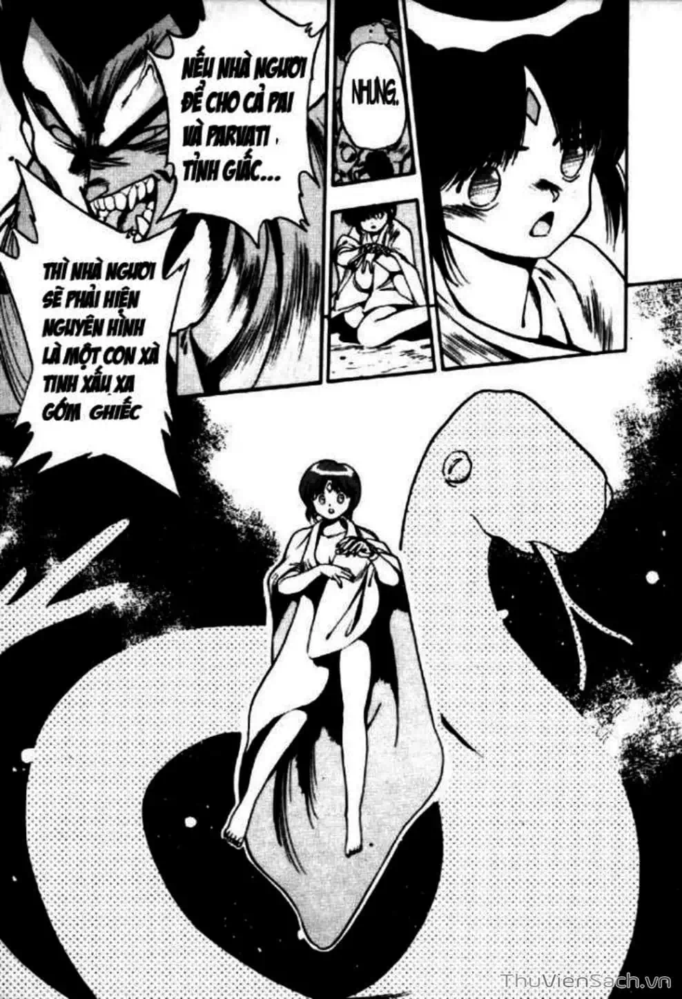 Truyện Tranh Cô Bé Ba Mắt - 3X3 Eyes trang 6