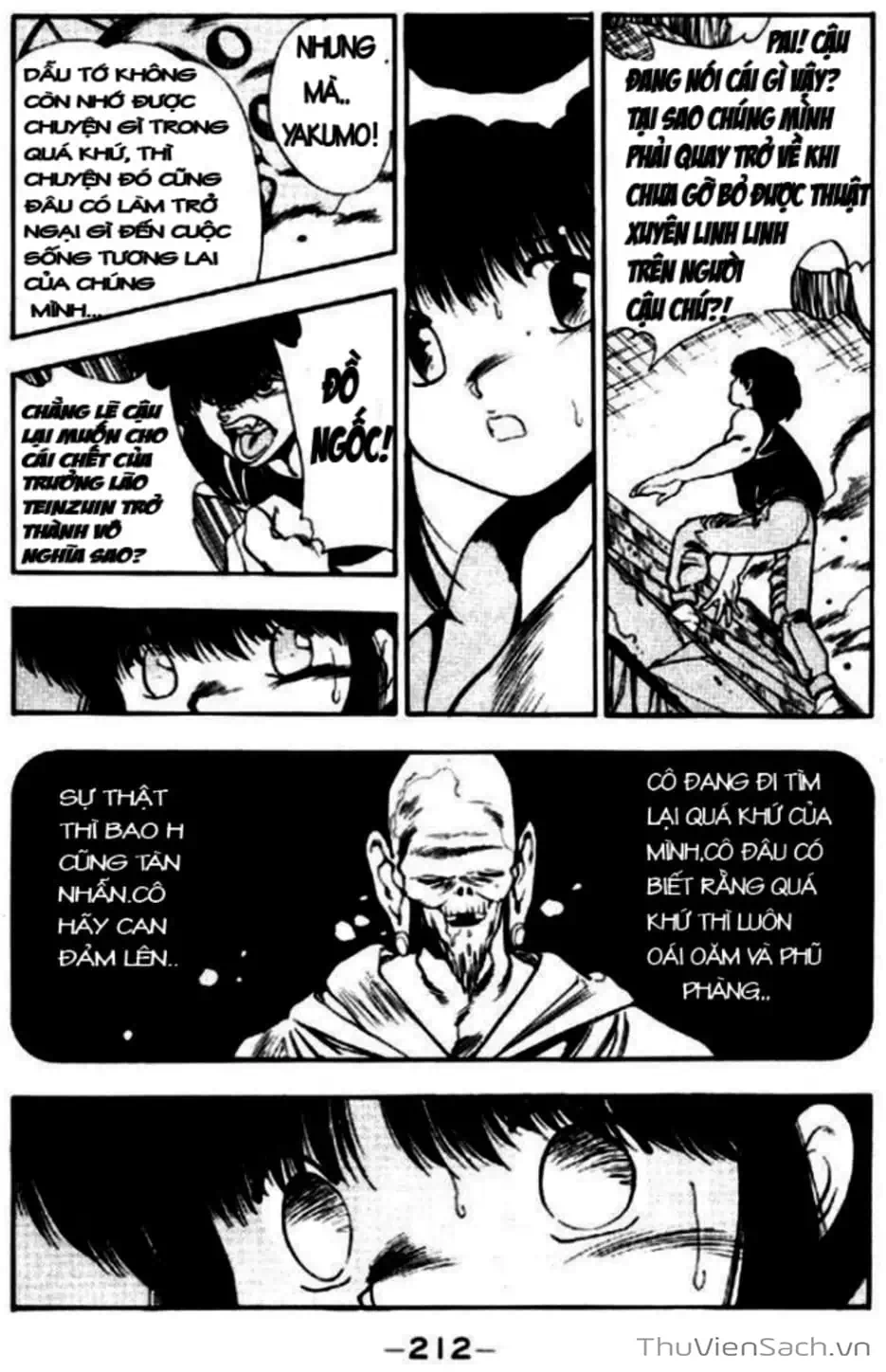 Truyện Tranh Cô Bé Ba Mắt - 3X3 Eyes trang 6