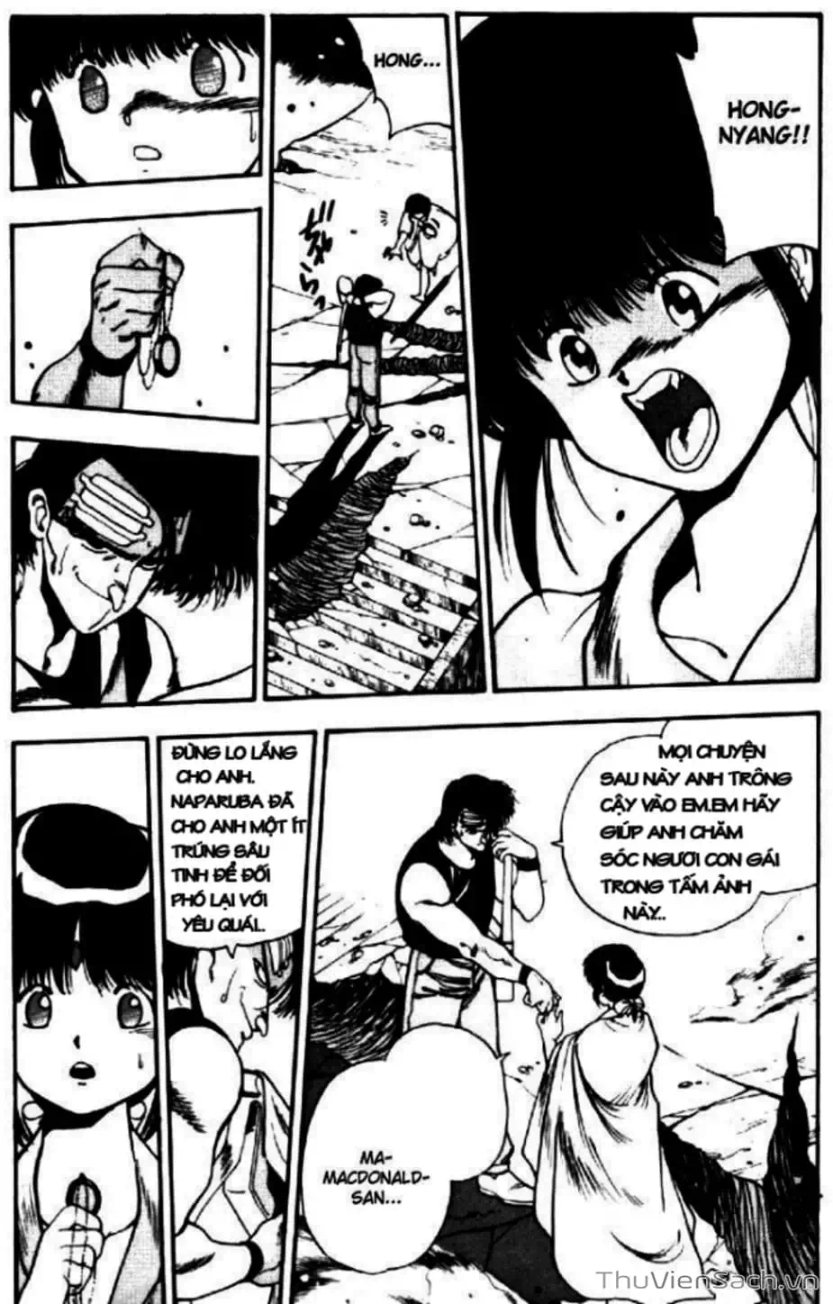 Truyện Tranh Cô Bé Ba Mắt - 3X3 Eyes trang 6