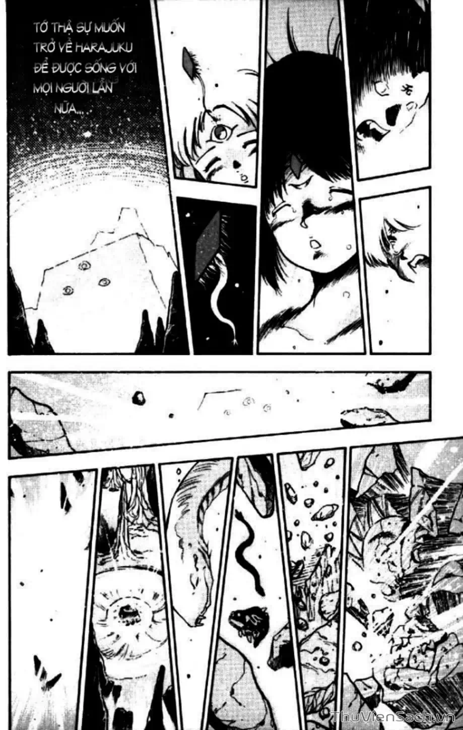 Truyện Tranh Cô Bé Ba Mắt - 3X3 Eyes trang 6