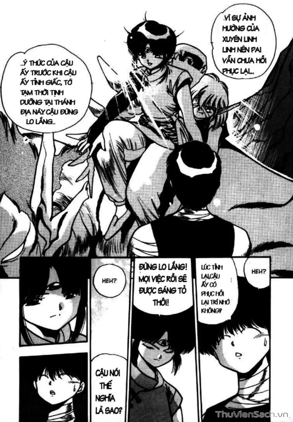 Truyện Tranh Cô Bé Ba Mắt - 3X3 Eyes trang 6