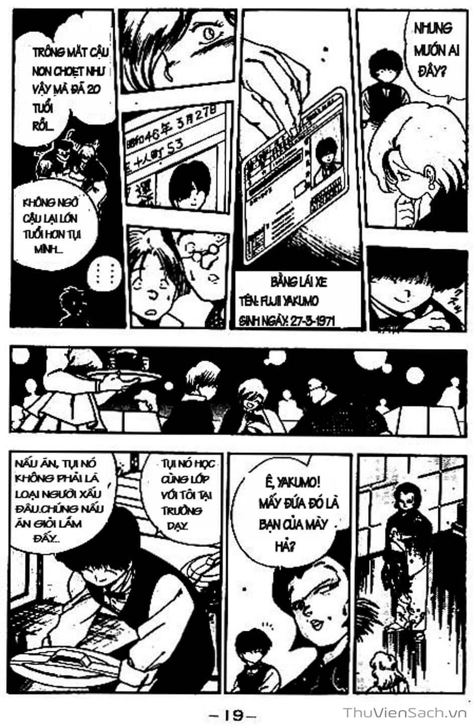 Truyện Tranh Cô Bé Ba Mắt - 3X3 Eyes trang 6