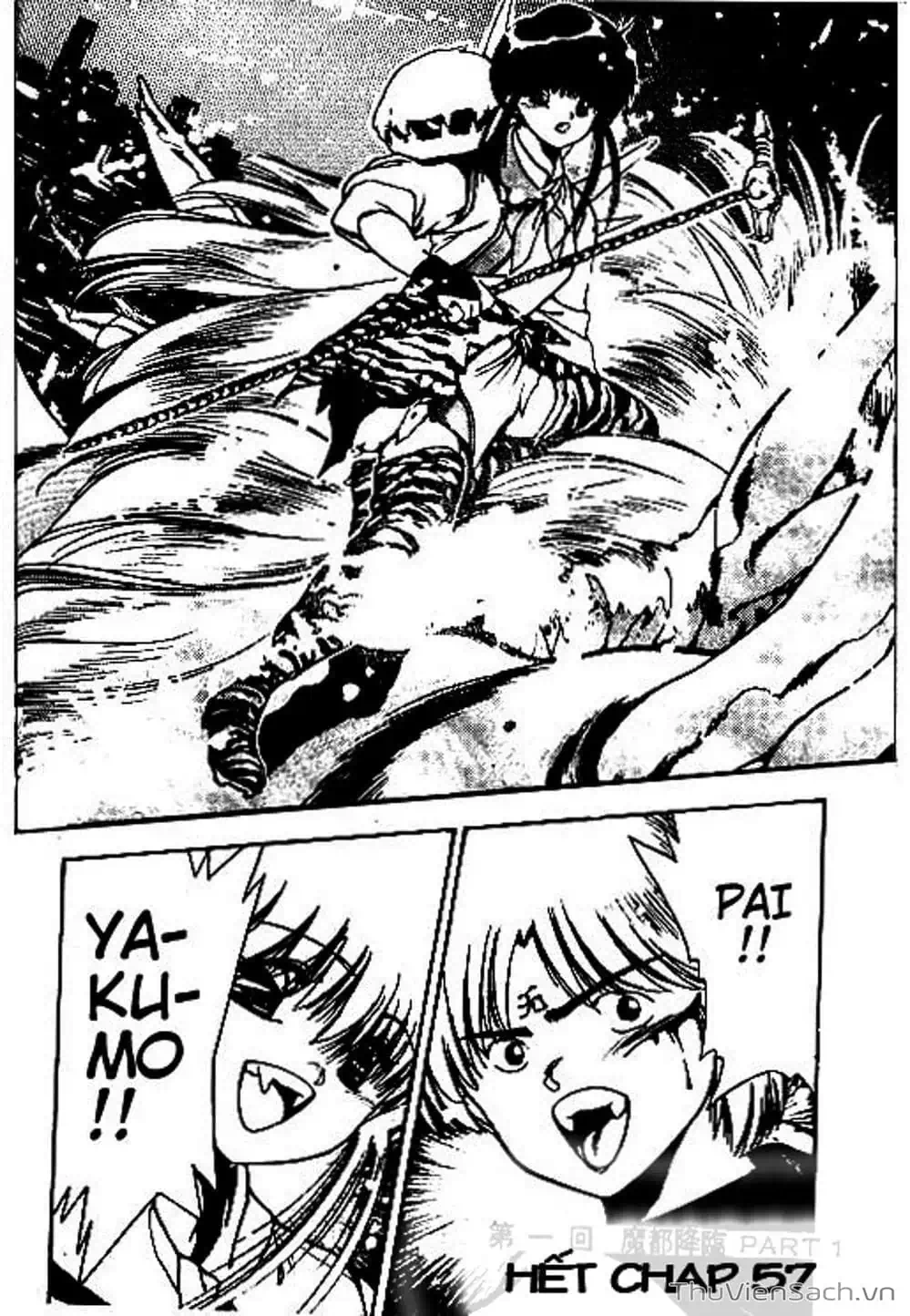 Truyện Tranh Cô Bé Ba Mắt - 3X3 Eyes trang 6