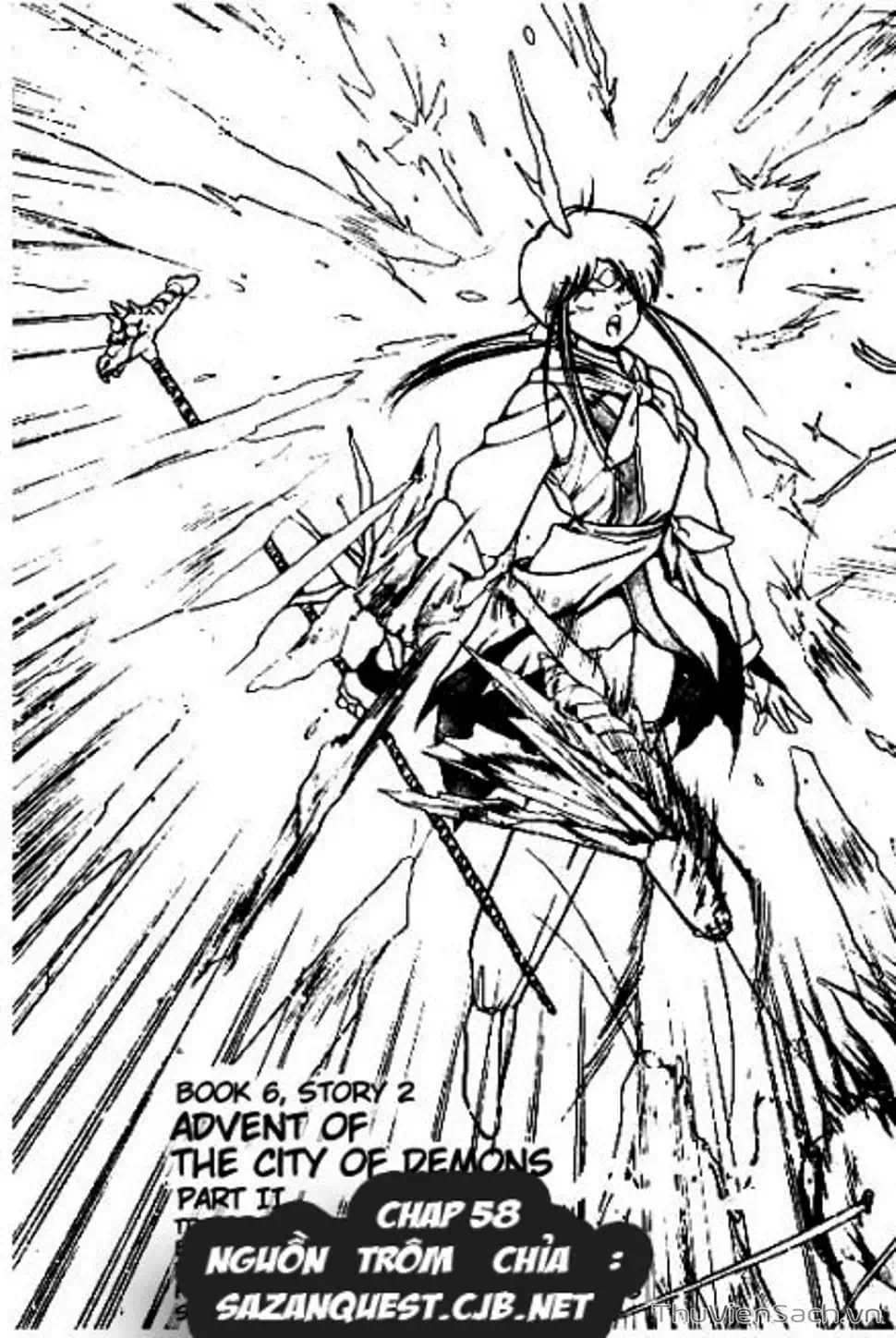 Truyện Tranh Cô Bé Ba Mắt - 3X3 Eyes trang 6