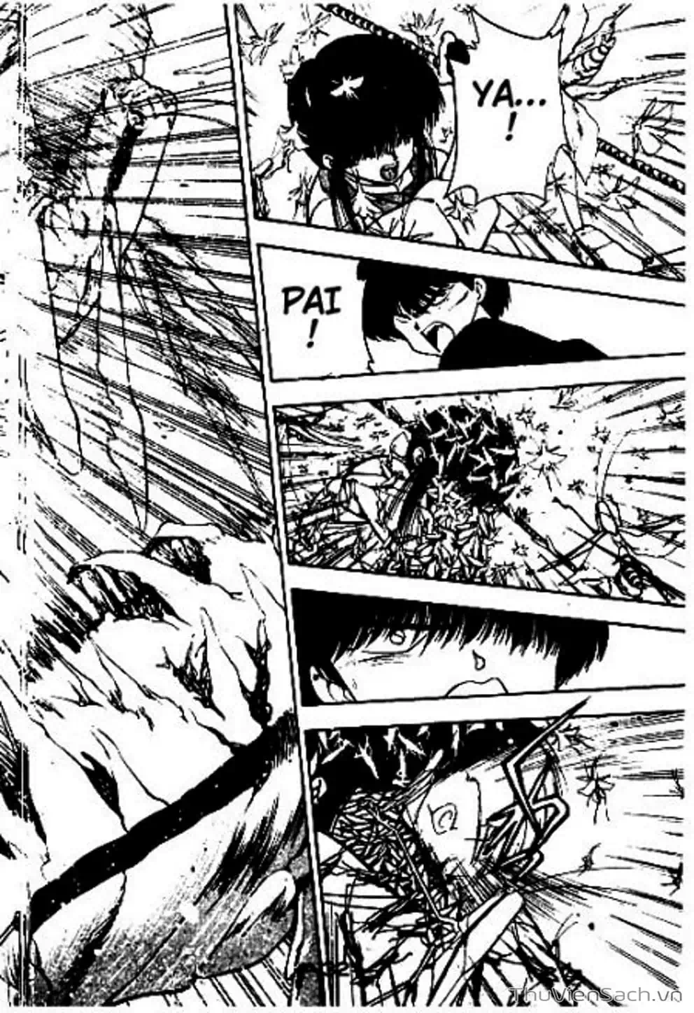 Truyện Tranh Cô Bé Ba Mắt - 3X3 Eyes trang 6