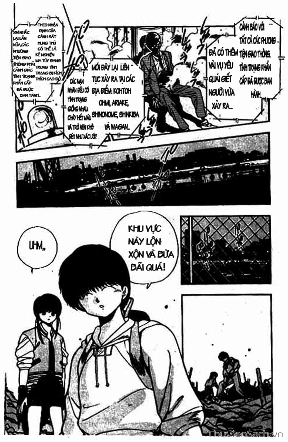 Truyện Tranh Cô Bé Ba Mắt - 3X3 Eyes trang 6