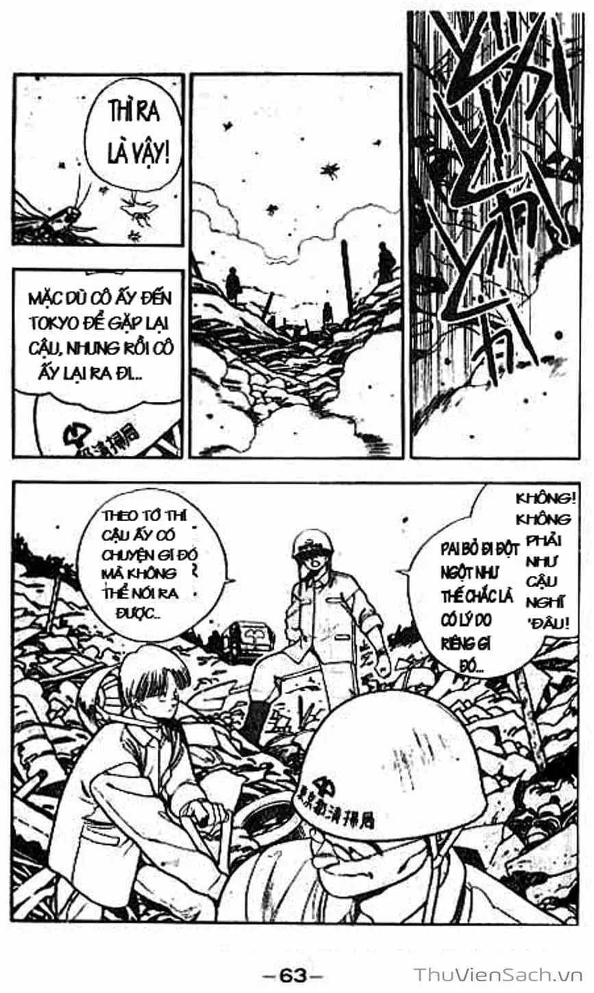 Truyện Tranh Cô Bé Ba Mắt - 3X3 Eyes trang 6