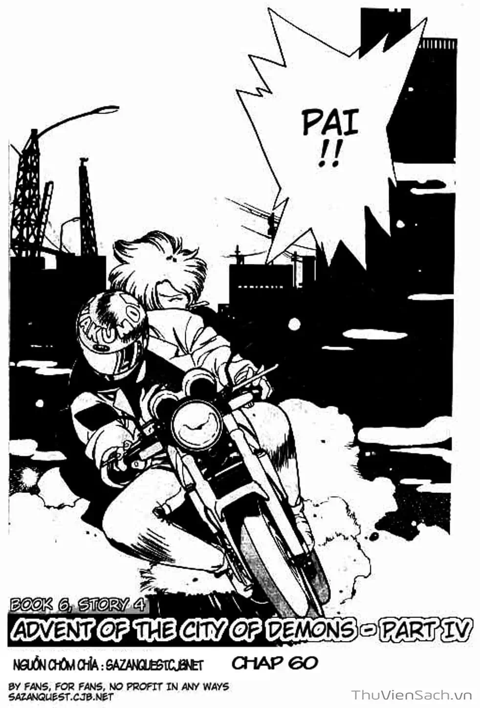 Truyện Tranh Cô Bé Ba Mắt - 3X3 Eyes trang 6