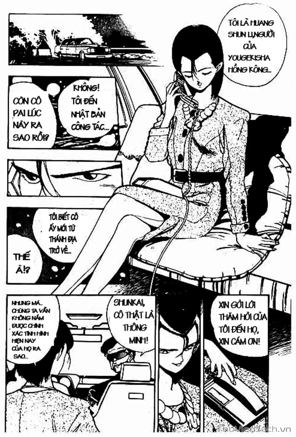 Truyện Tranh Cô Bé Ba Mắt - 3X3 Eyes trang 6