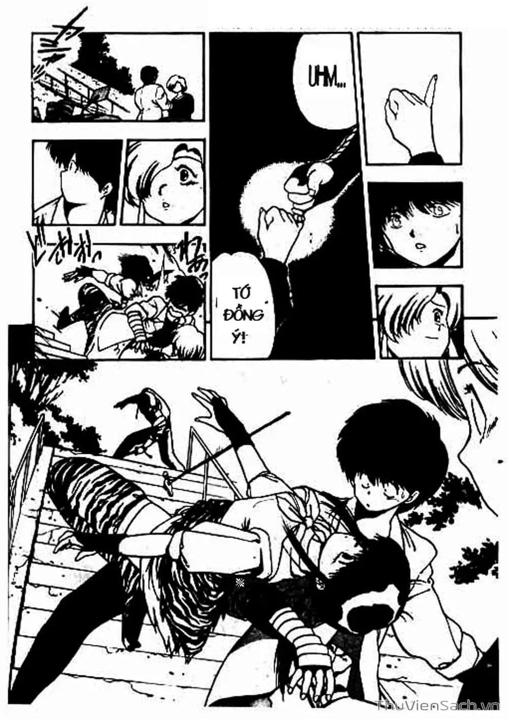 Truyện Tranh Cô Bé Ba Mắt - 3X3 Eyes trang 6