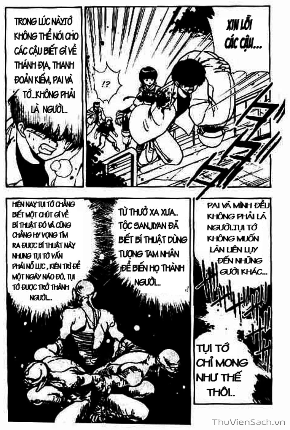 Truyện Tranh Cô Bé Ba Mắt - 3X3 Eyes trang 6