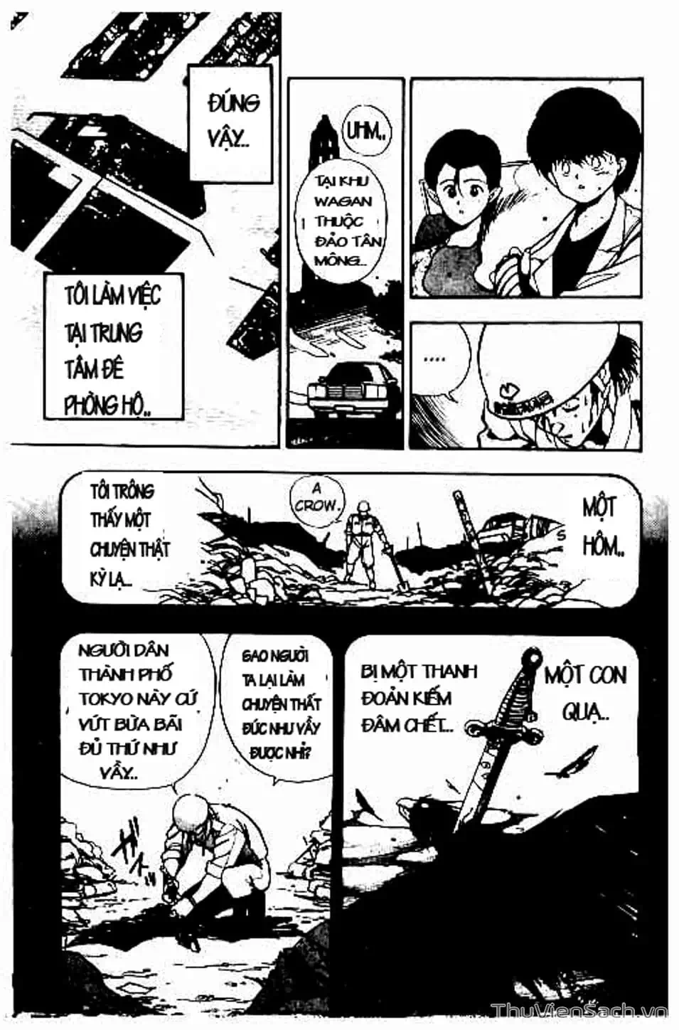 Truyện Tranh Cô Bé Ba Mắt - 3X3 Eyes trang 6