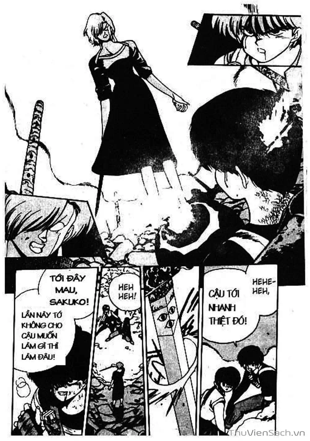 Truyện Tranh Cô Bé Ba Mắt - 3X3 Eyes trang 6