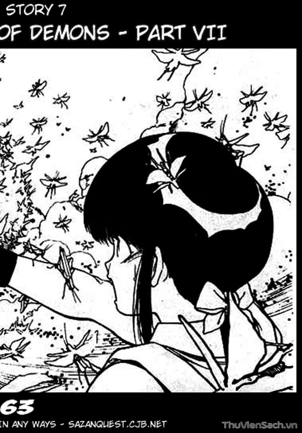 Truyện Tranh Cô Bé Ba Mắt - 3X3 Eyes trang 6