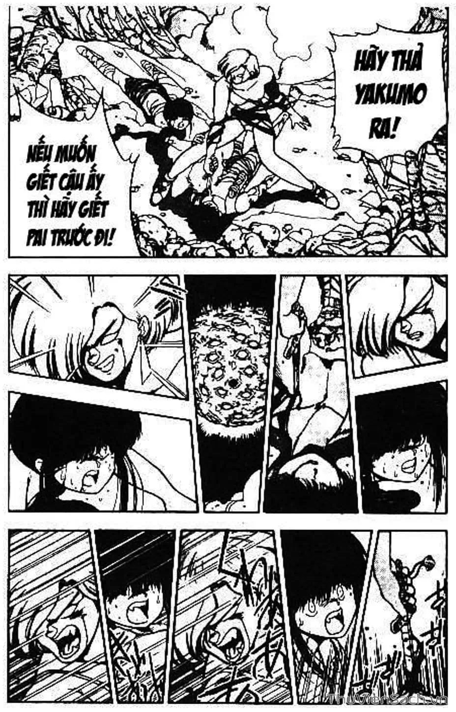 Truyện Tranh Cô Bé Ba Mắt - 3X3 Eyes trang 6