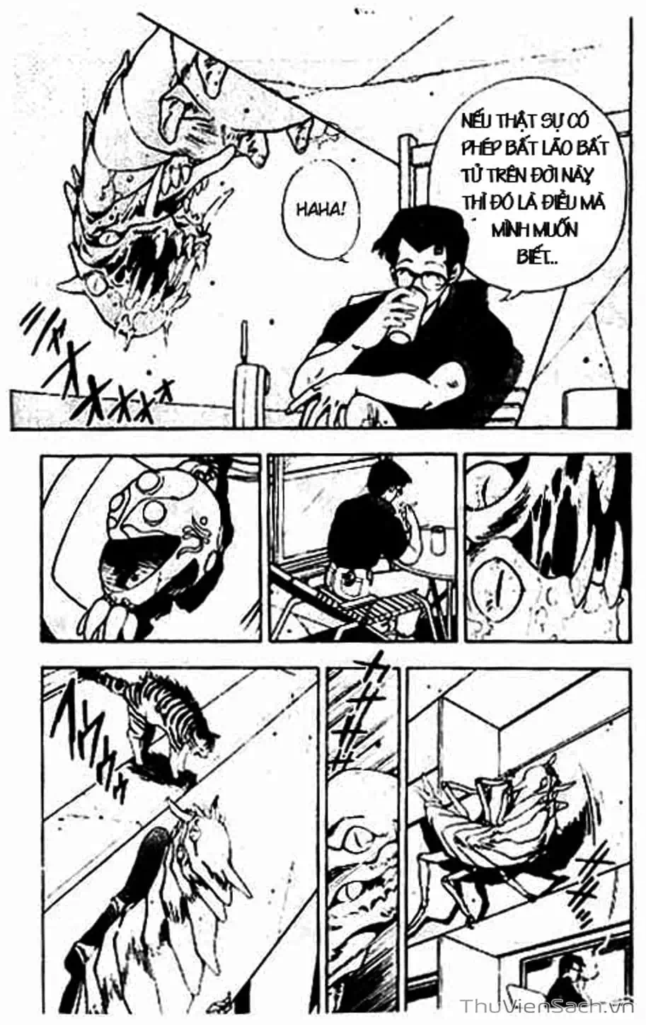 Truyện Tranh Cô Bé Ba Mắt - 3X3 Eyes trang 6