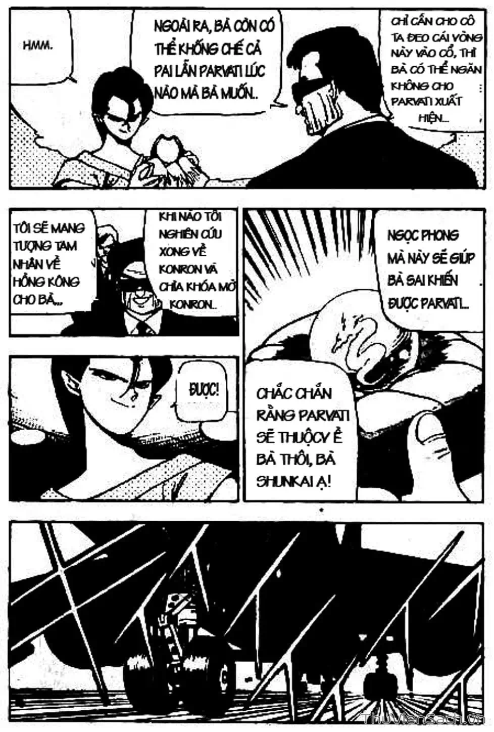 Truyện Tranh Cô Bé Ba Mắt - 3X3 Eyes trang 6