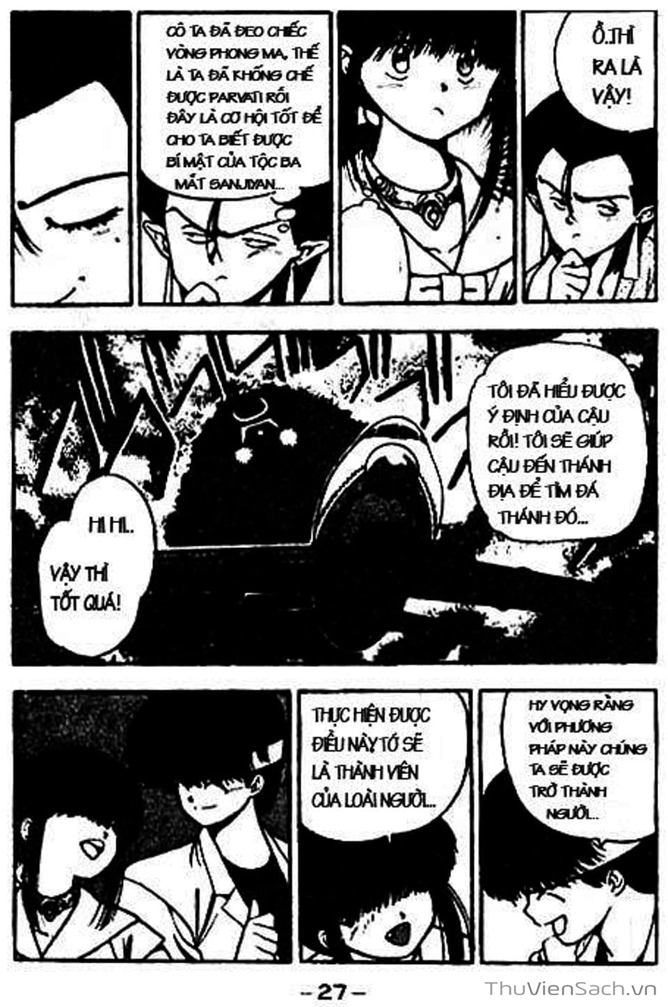 Truyện Tranh Cô Bé Ba Mắt - 3X3 Eyes trang 6