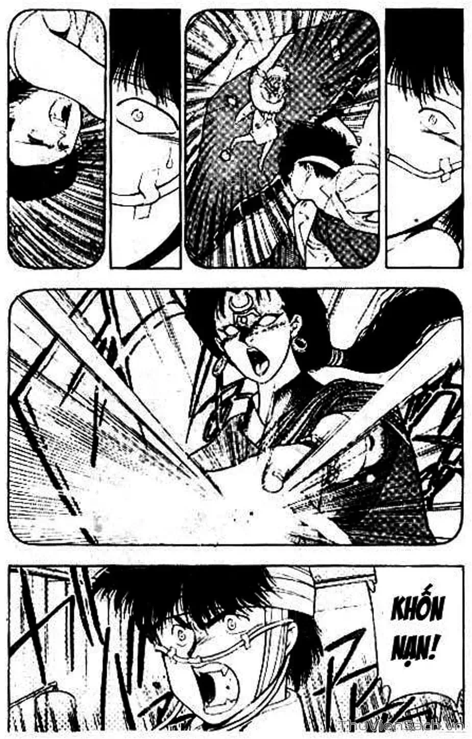 Truyện Tranh Cô Bé Ba Mắt - 3X3 Eyes trang 6