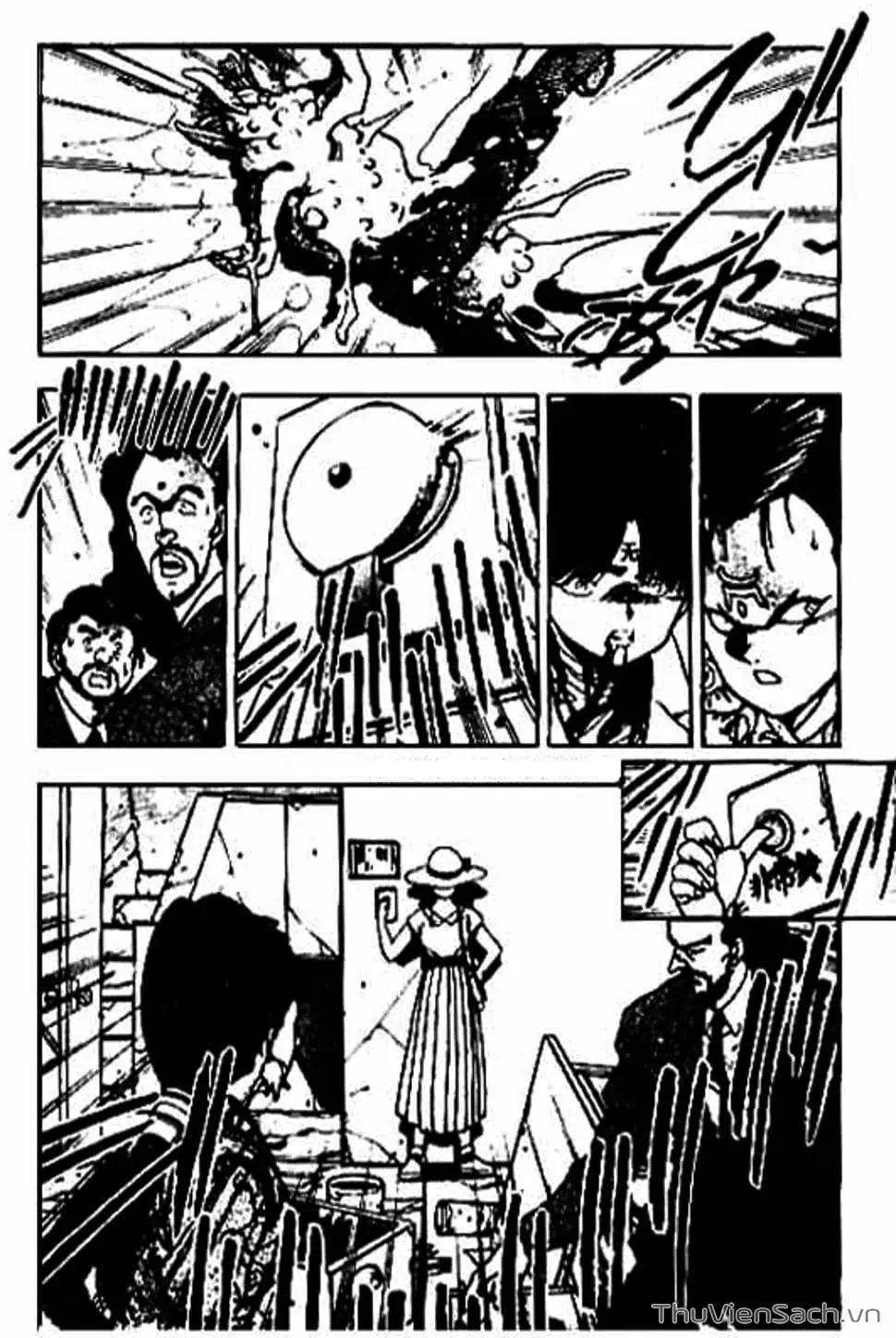 Truyện Tranh Cô Bé Ba Mắt - 3X3 Eyes trang 6