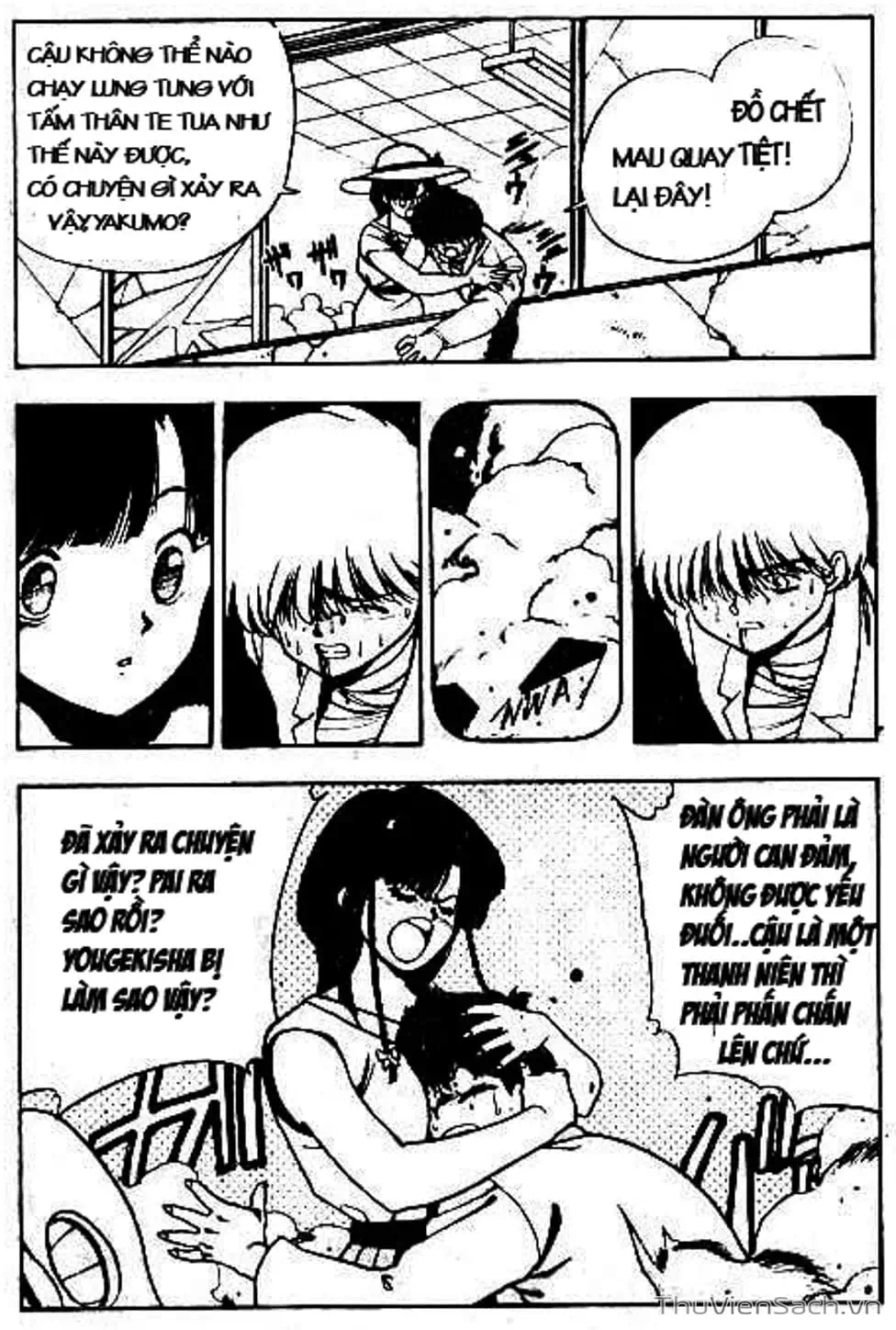 Truyện Tranh Cô Bé Ba Mắt - 3X3 Eyes trang 6