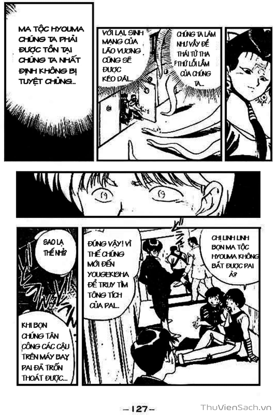 Truyện Tranh Cô Bé Ba Mắt - 3X3 Eyes trang 6