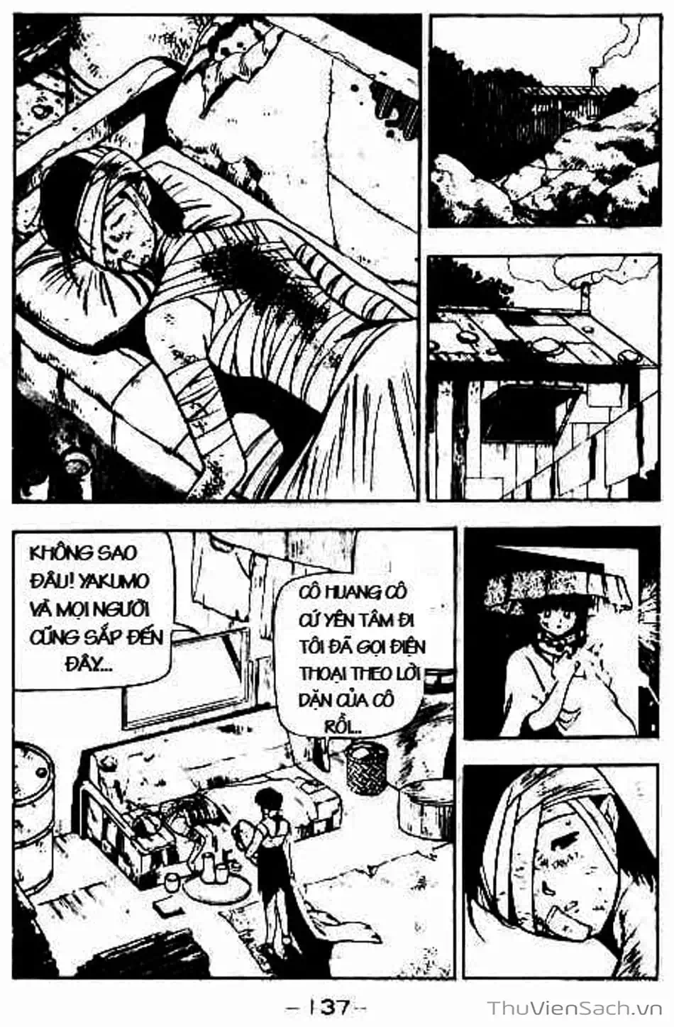 Truyện Tranh Cô Bé Ba Mắt - 3X3 Eyes trang 6